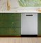Customfit Energy Star Stainless Interior Smart Dishwasher With Ultra Wash Top Rack And Led Lights, 39 Dba In Platinum Glass