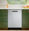 Customfit Energy Star Stainless Interior Smart Dishwasher With Ultra Wash Top Rack And Led Lights, 39 Dba In Platinum Glass