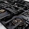 36 In. 5.2 Cu. Ft. Classic Dual Fuel Range With Gas Cooktop And Electric Convection Oven In Stainless Steel With 6 Brass Burners