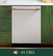 Café Customfit Stainless Interior Smart Dishwasher With Ultra Wash Top Rack And Dual Convection Ultra Dry, 44 Dba