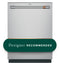 Customfit Energy Star Stainless Interior Smart Dishwasher With Ultra Wash Top Rack And Dual Convection Ultra Dry, Led Lights, 39 Dba
