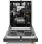 Customfit Energy Star Stainless Interior Smart Dishwasher With Ultra Wash Top Rack And Dual Convection Ultra Dry, Led Lights, 39 Dba