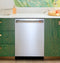 Customfit Energy Star Stainless Interior Smart Dishwasher With Ultra Wash Top Rack And Dual Convection Ultra Dry, Led Lights, 39 Dba