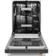 Customfit Energy Star Stainless Interior Smart Dishwasher With Ultra Wash Top Rack And Dual Convection Ultra Dry, Led Lights, 39 Dba