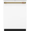 Café Customfit Stainless Interior Smart Dishwasher With Ultra Wash Top Rack And Dual Convection Ultra Dry, Led Lights, 39 Dba