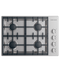 Gas Cooktop, 30"
