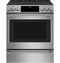 30" Smart Slide-in, Front-control, Radiant And Convection Range