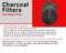 Set of Two Charcoal Filters