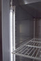 Freezer, Single Section Upright, Full Glass Door with Lock