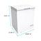 5.0 cu. ft. Garage Ready Convertible Chest Freezer