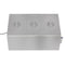 6 Qt. Three-Section Electric Countertop Food Warmer With Faucet