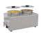 8 Qt. Two-Pot Electric Countertop Food Warmer With Faucet