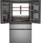 Energy Star® 28.7 Cu. Ft. Smart 4-door French-door Refrigerator In Platinum Glass With Dual-dispense Autofill Pitcher