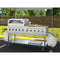 72 in. Commercial Outdoor Propane Gas Grill with 36 in. Pizza Oven in Stainless-Steel