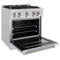 30 In. 4.2 Cu. Ft. Classic Gas Range With 4 Burner Cooktop And Convection Gas Oven In Stainless Steel