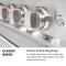30 In. 4.2 Cu. Ft. Classic Gas Range With 4 Burner Cooktop And Convection Gas Oven In Stainless Steel