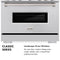 48 In. 6.7 Cu. Ft. Classic Double Oven Gas Range With 8 Burner Cooktop In Stainless Steel