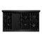 48 In. 6.7 Cu. Ft. Classic Double Oven Gas Range In Black Stainless Steel With 8 Brass Burners