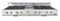 60″ Rangetop 4 Burners / Griddle / 4 Burners LP