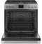 30" Smart Slide-in, Front-control, Gas Range With Convection Oven In Platinum Glass