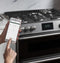 30" Smart Slide-in, Front-control, Gas Range With Convection Oven In Platinum Glass