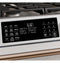 30" Smart Slide-in, Front-control, Gas Range With Convection Oven In Platinum Glass