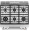 Café 30" Smart Slide-in, Front-control, Gas Range With Convection Oven