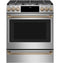 Café 30" Smart Slide-in, Front-control, Gas Range With Convection Oven