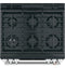 30" Smart Slide-in, Front-control, Gas Range With Convection Oven