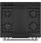 30" Smart Slide-in, Front-control, Gas Range With Convection Oven