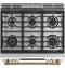 30" Smart Slide-in, Front-control, Gas Range With Convection Oven