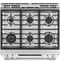 Café 30" Smart Slide-in, Front-control, Gas Double-oven Range With Convection