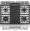 Café 30" Smart Slide-in, Front-control, Gas Double-oven Range With Convection