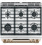 30" Smart Slide-in, Front-control, Gas Double-oven Range With Convection