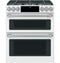 30" Smart Slide-in, Front-control, Gas Double-oven Range With Convection