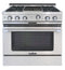 36″ Grand Chef Range 2 Burners / Grill / 2 Burners LP