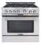 36″ Grand Chef Range 6 Open Burners LP