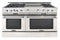60″ Grand Chef Range 4 Open Burners / 24″ Griddle / 2 Open Burners LP