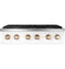 36" Commercial-style Gas Rangetop With 6 Burners (natural Gas)
