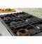 48" Commercial-style Gas Rangetop With 6 Burners And Integrated Griddle (natural Gas)