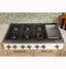 48" Commercial-style Gas Rangetop With 6 Burners And Integrated Griddle (natural Gas)