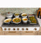 48" Commercial-style Gas Rangetop With 6 Burners And Integrated Griddle (natural Gas)