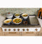48" Commercial-style Gas Rangetop With 6 Burners And Integrated Griddle (natural Gas)