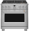 36" Smart All-gas Commercial-style Range With 6 Burners (natural Gas)