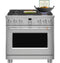 36" Smart All-gas Commercial-style Range With 6 Burners (natural Gas)
