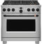 36" Smart All-gas Commercial-style Range With 6 Burners (natural Gas)