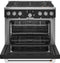 36" Smart All-gas Commercial-style Range With 6 Burners (natural Gas)