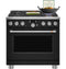 36" Smart All-gas Commercial-style Range With 6 Burners (natural Gas)