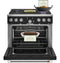 36" Smart All-gas Commercial-style Range With 6 Burners (natural Gas)