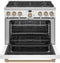 36" Smart All-gas Commercial-style Range With 6 Burners (natural Gas)
